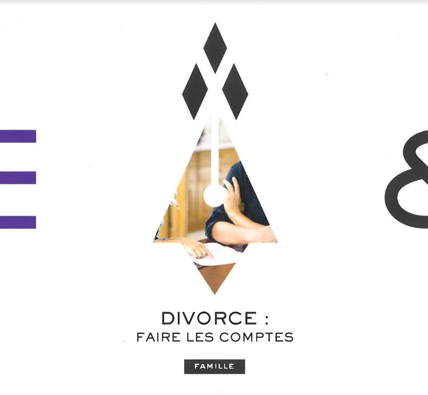Divorce faire les comptes